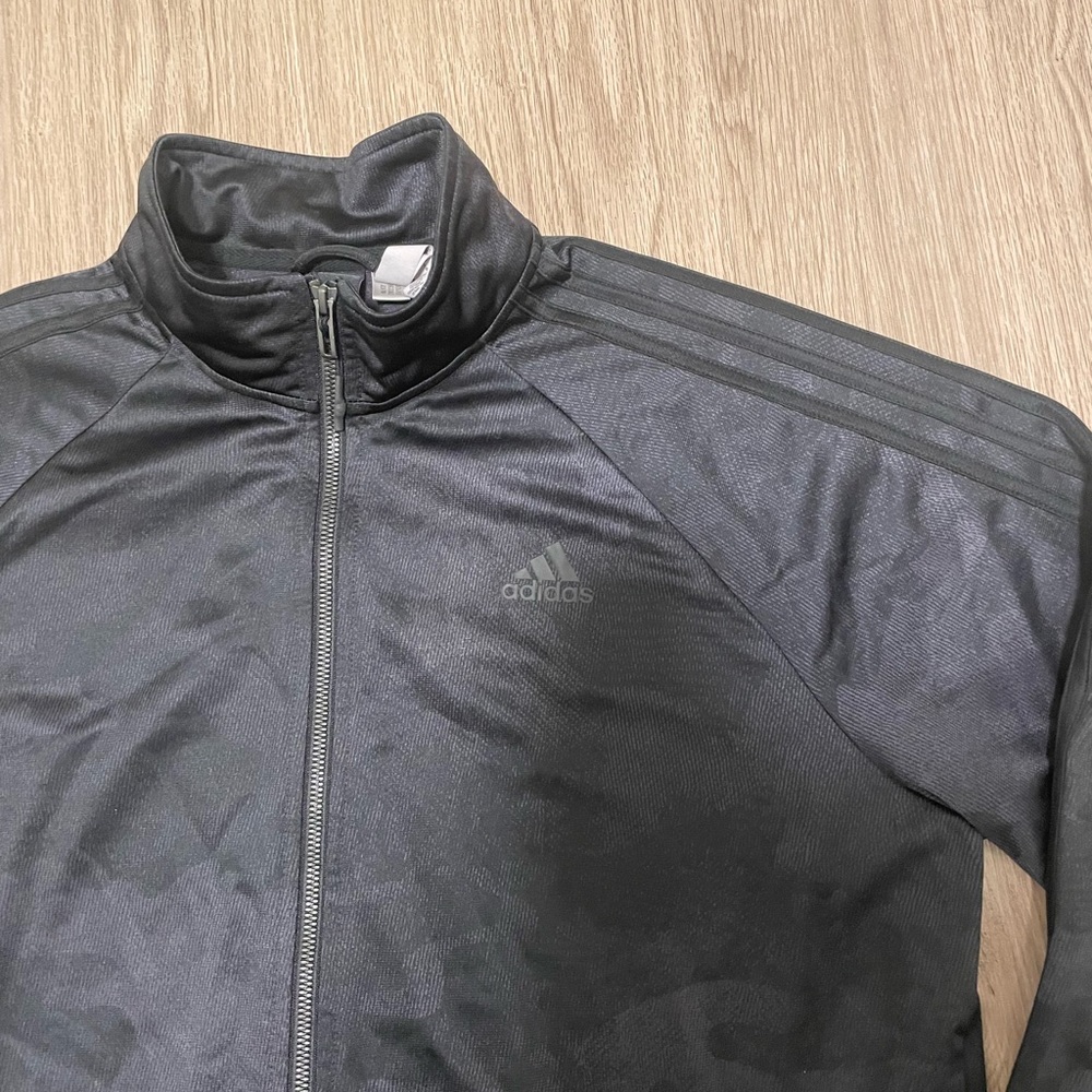 Adidas Camo Track Jacket Medium Black
